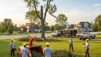 Professional lawn care and tree removal service in Tampa, FL by Chop Chop Tree experts