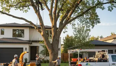 Professional tree removal service in Tampa, FL by certified arborists at Chop Chop Tree