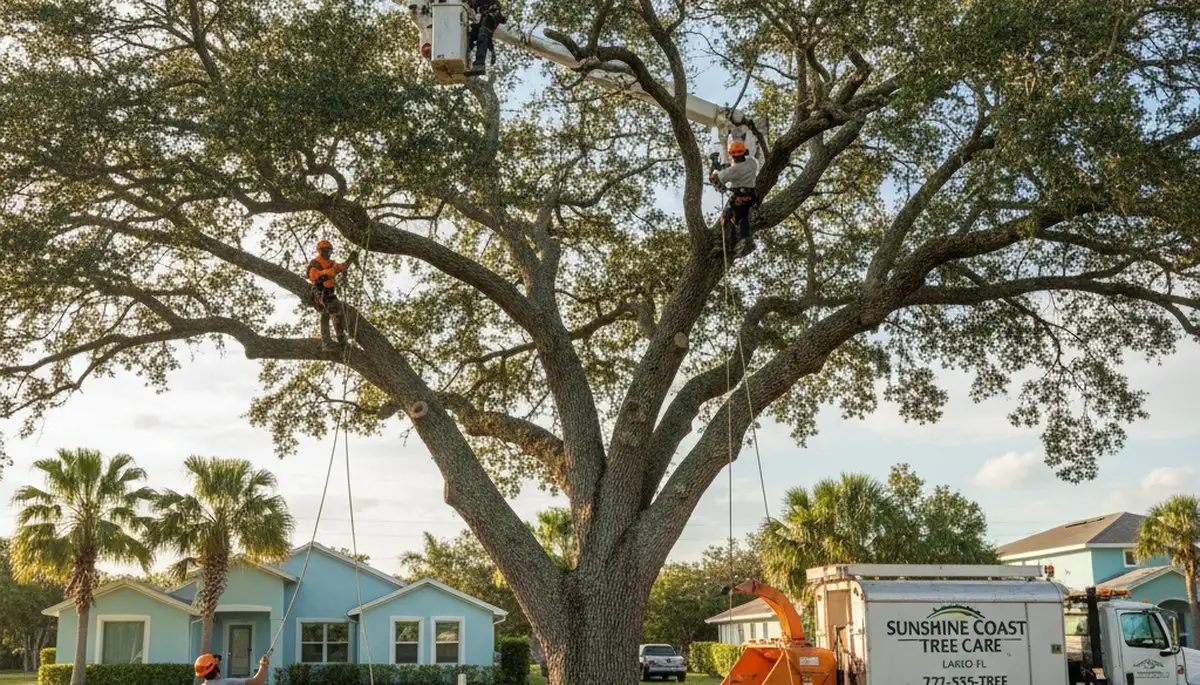 Professional tree removal services in Tampa FL by certified arborists at Tree Services in Tampa