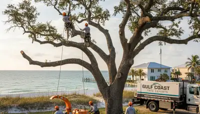 Professional tree removal service in Tampa FL by certified arborists at treeservicesintampa.com