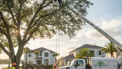 Professional tree removal service in Tampa FL by certified arborists
