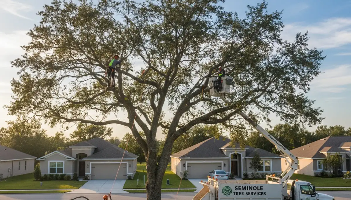 Professional tree removal service in Tampa FL by certified arborists at treeservicesintampa.com