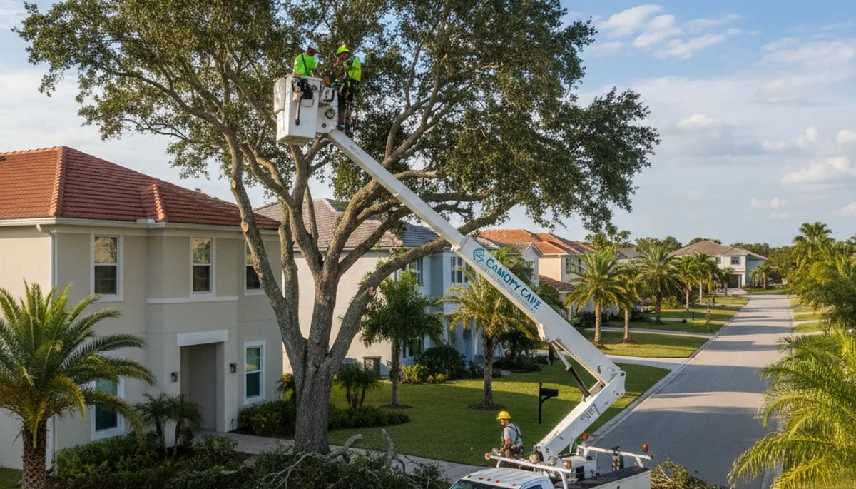 Professional tree removal service in Tampa FL by certified arborists