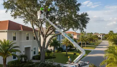 Professional tree removal service in Tampa FL by certified arborists